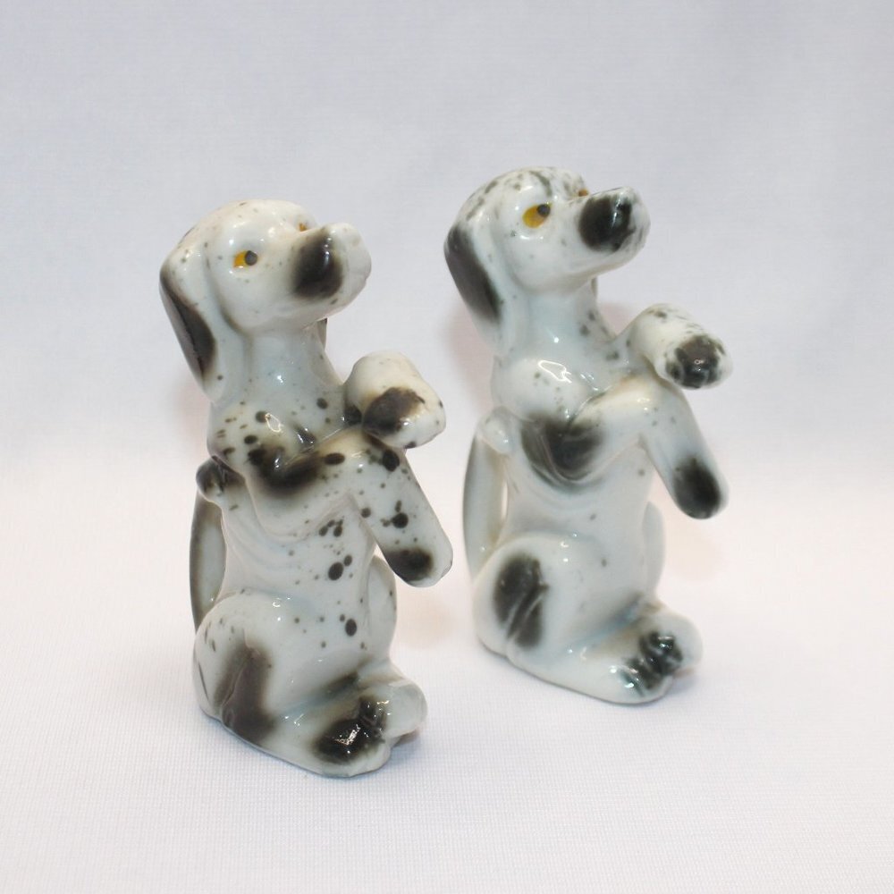 Japan Porcelian Dalmation Dog Collectable Figurines